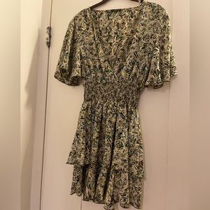 V-neck Zara mini dress in size XS